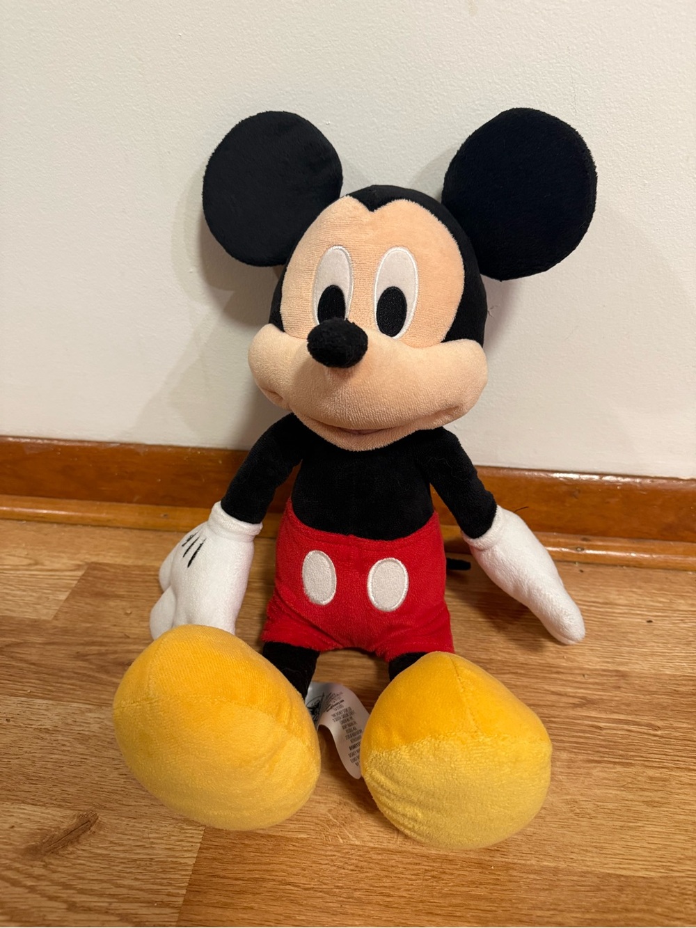 Walt Disney Mickey Mouse Plush Stuffed Animal 14" Children Kids Park Toy Doll